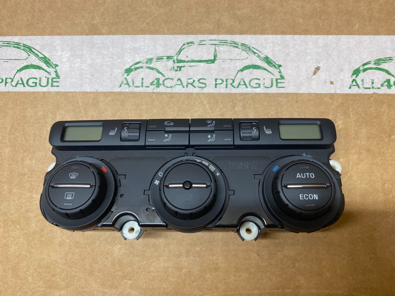 SKODA OCTAVIA II HEIZUNGSREGULIERUNG KLIMA BEDIENTEIL SITZHEIZUNG 1Z0907044AC