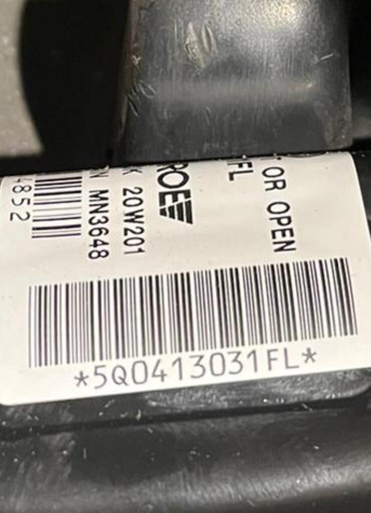 SKODA STOßDÄMPFER 5Q0413031FL STOßDÄMPFER ELEKTRONISCH GEREGELT !ORIGINAL SKODA! - Obrázek 4