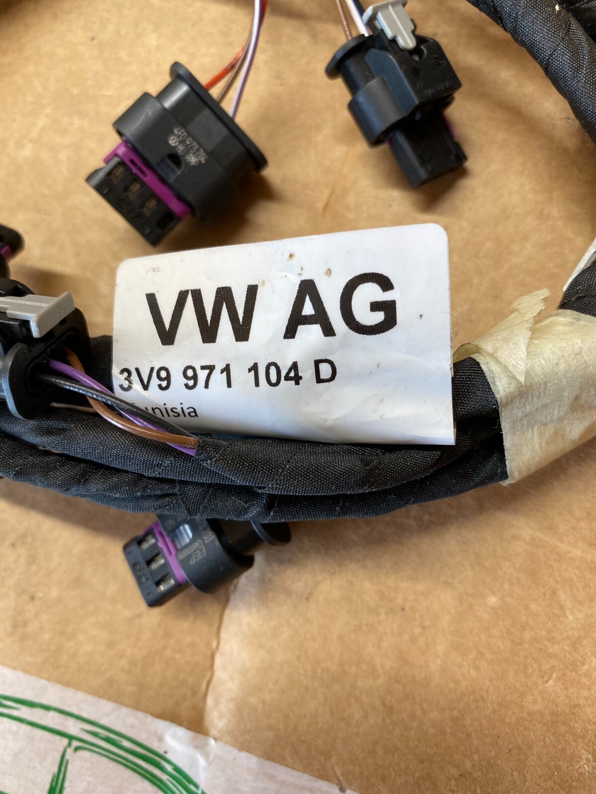 SKODA SUPERB III PDC LEITUNGSSATZ FÜR STOSSFÄNGER HINTEN 3V9971104D ORIG.NEU!! - Obrázek 3