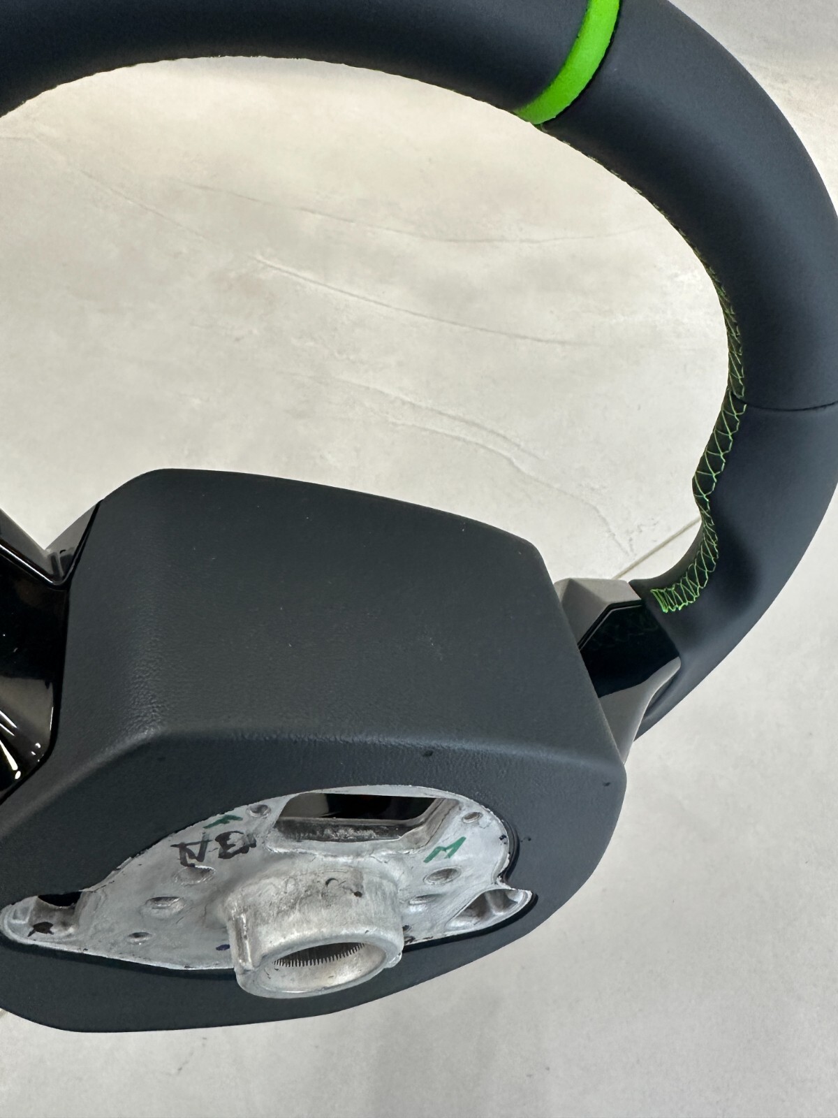 STEERING WHEEL LAMBORGHINI HURACAN STO SPORT LEDER LENKRAD GRÜNE STREIFEN NÄHT - Obrázek 15