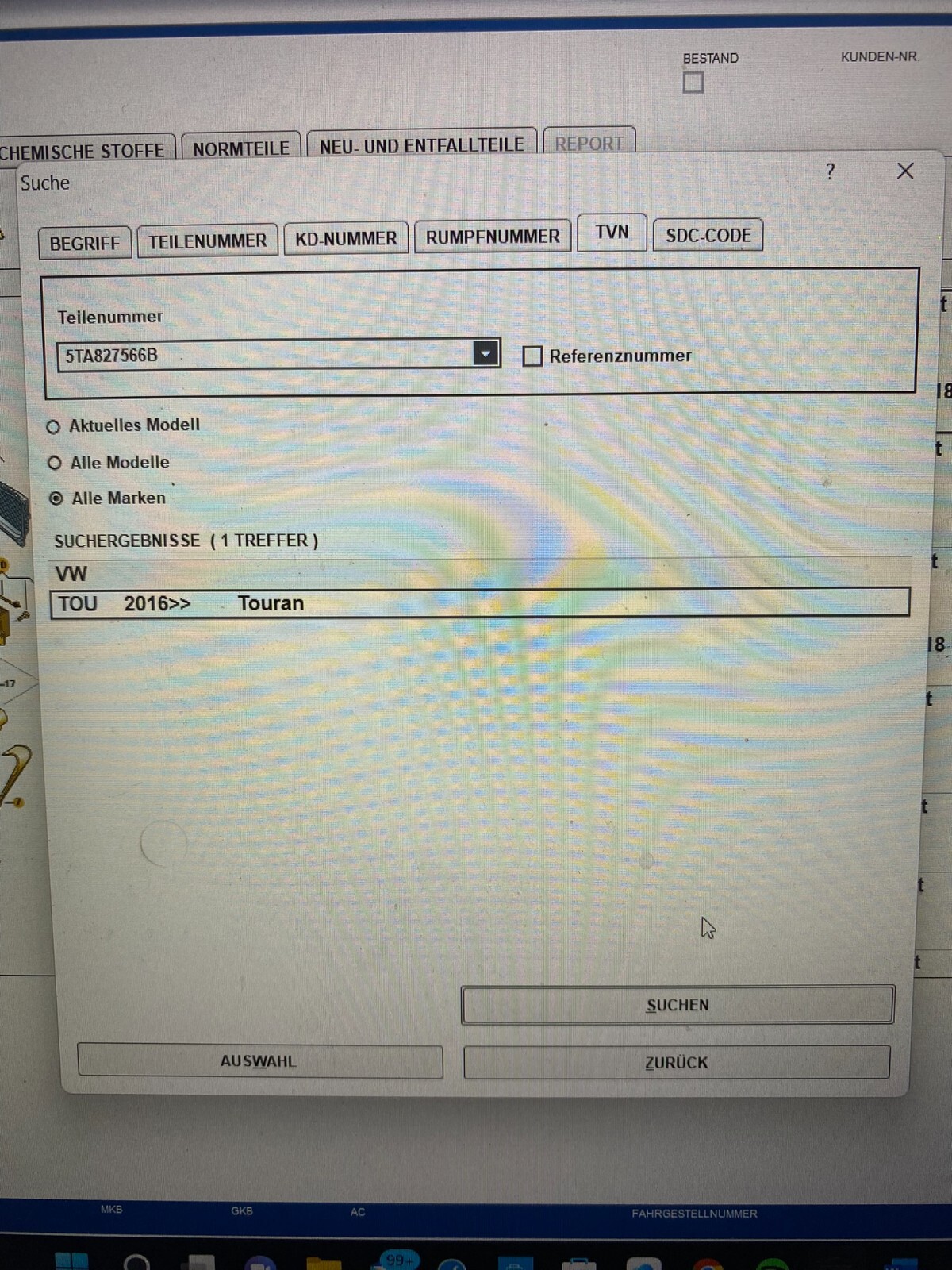 VOLKSWAGEN RÜCKFAHRKAMERA MIT HECKKLAPPENGRIFF VW TOURAN 5T 5TA827566B ORIG NEU - Obrázek 8