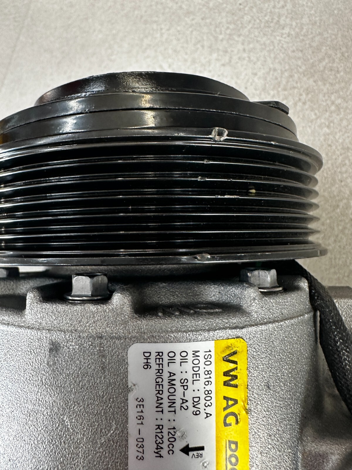 VOLKSWAGEN UP KLIMAKOMPRESSOR 1S0816803A - ORIG.NEU - BITTE ALLE FOTOS GUCKEN .. - Obrázek 8