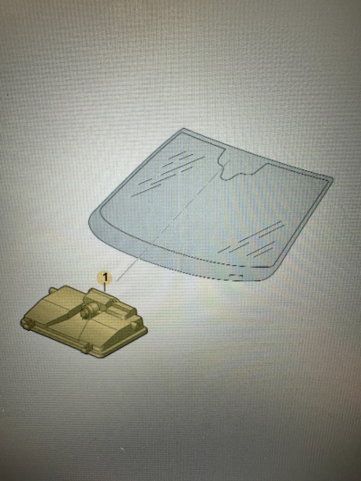 VOLKWAGEN ŠKODA FRONTKAMERA MULTIFUNKTIONSKAMERA FRONTGLASS 3WA907217B TEST CAR - Obrázek 4