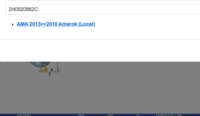 VW AMAROK TFSI KOMBIINSTUMENT TACHOMETER 2H0920862C = 2H0920862CX ORIG. VW NEU - Obrázek 6
