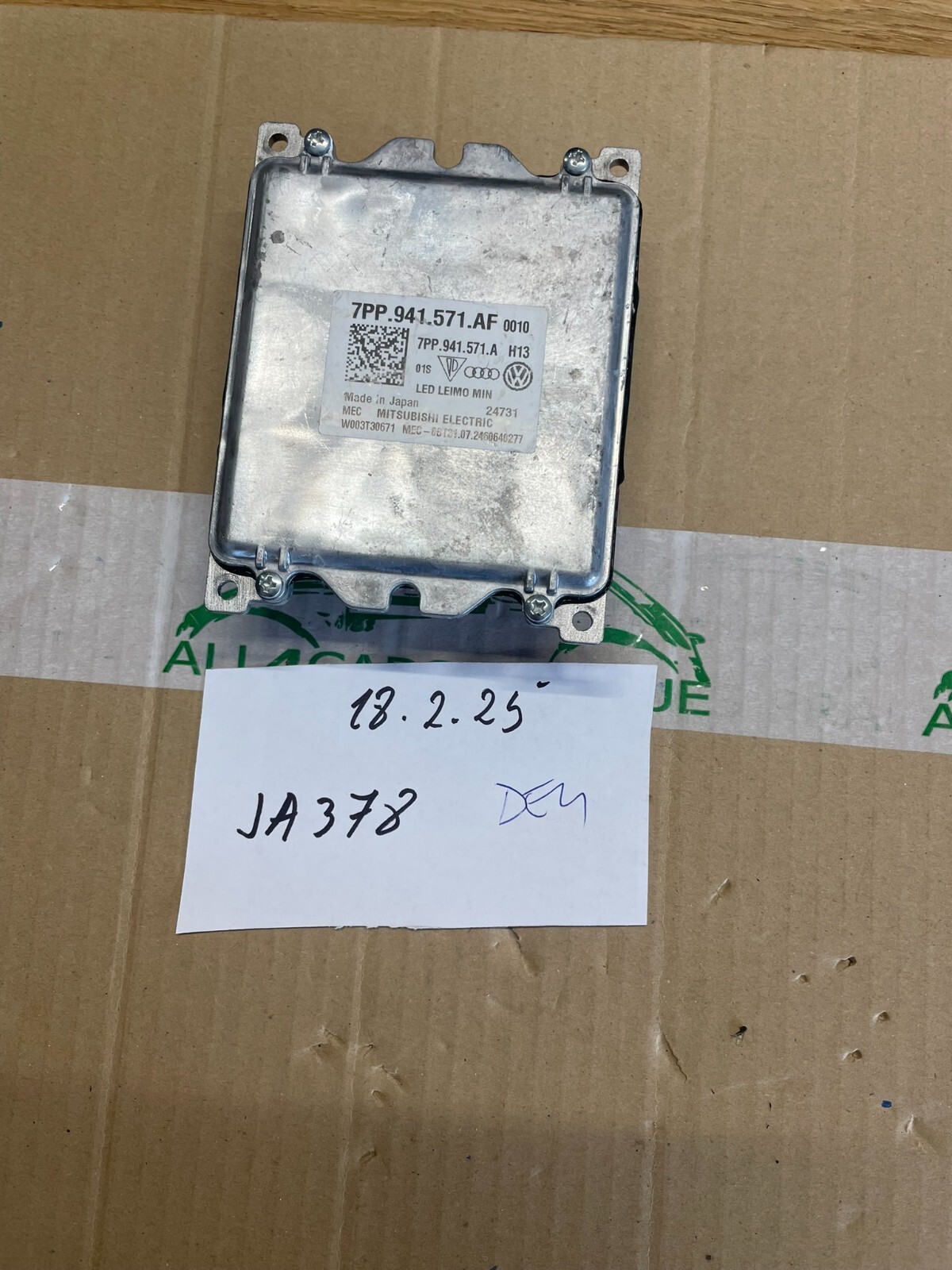 VW AUDI ŠKODA SCHEINWERFER STEUERGERÄT 7PP941571AF DEMONT V TEST CAR FAST NEU ! - Obrázek 19