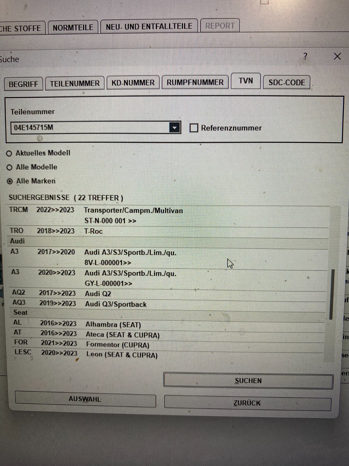 VW AUDI ŠKODA SEAT TURBOLADER 04E145715M = 04E145873G ORIG.VW NEU 04E145715M - Obrázek 7