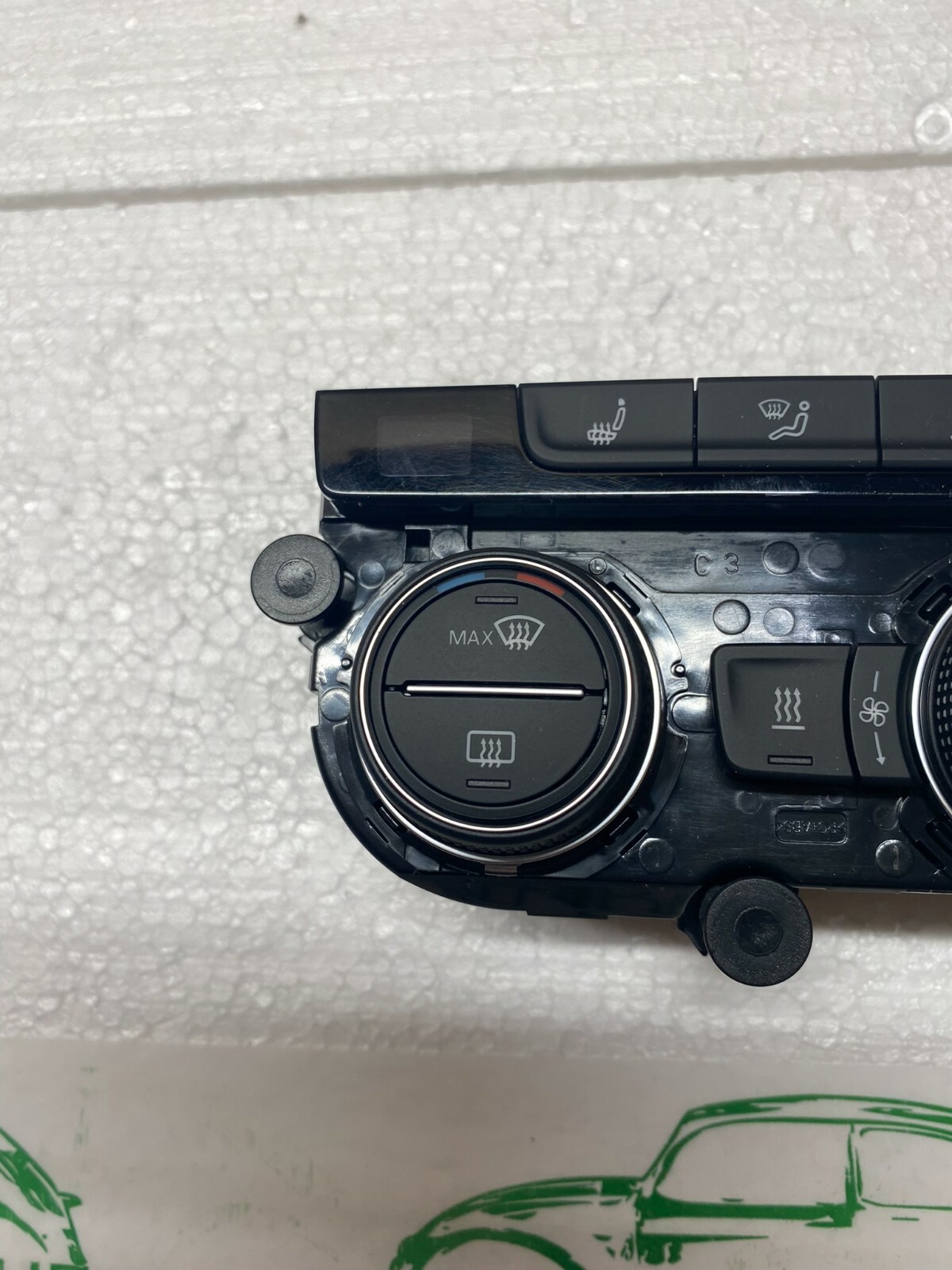 VW GOLF 7 KLIMABEDIENTEIL CLIMATRONIC SITZHEIZUNG 5G0907044BE ORIGINAL!!! - Obrázek 3