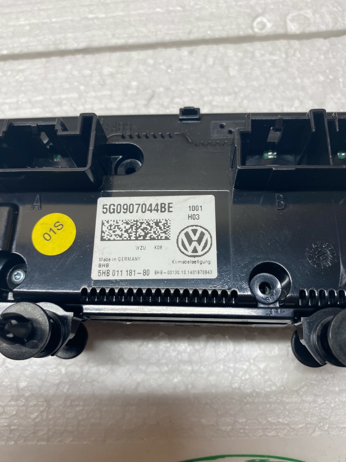 VW GOLF 7 KLIMABEDIENTEIL CLIMATRONIC SITZHEIZUNG 5G0907044BE ORIGINAL!!! - Obrázek 9