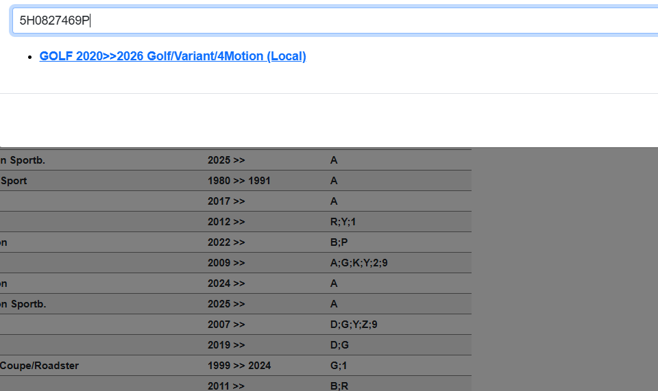 VW GOLF 8 HINTERE TÜRSCHLIESSE LOGO MIT KAMERA MIT MIKROSCHALTER 5H0827469P NEU - Obrázek 5