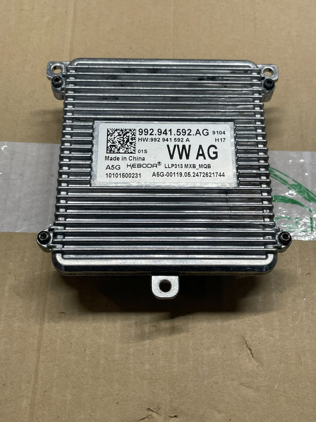 VW ID 7 STEUERGERÄT FÜR LED SCHEINWERFER 992941592AG DEM V NEUEN SCHEINWERFER VW - Obrázek 7