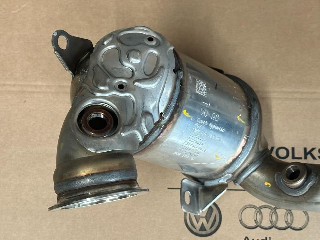 VW KAT Katalysator Abgasanlage Abgasrohr 5Q0131701AG 5Q0253059FL Original VW Neu - Obrázek 4