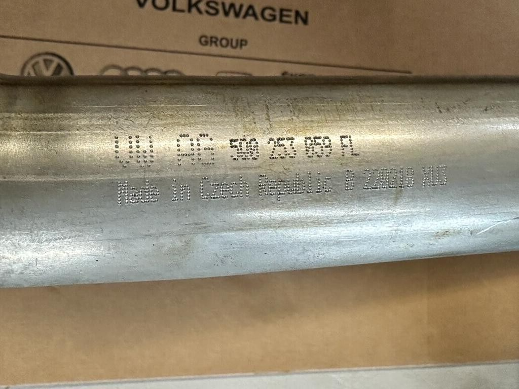 VW KAT Katalysator Abgasanlage Abgasrohr 5Q0131701AG 5Q0253059FL Original VW Neu - Obrázek 7