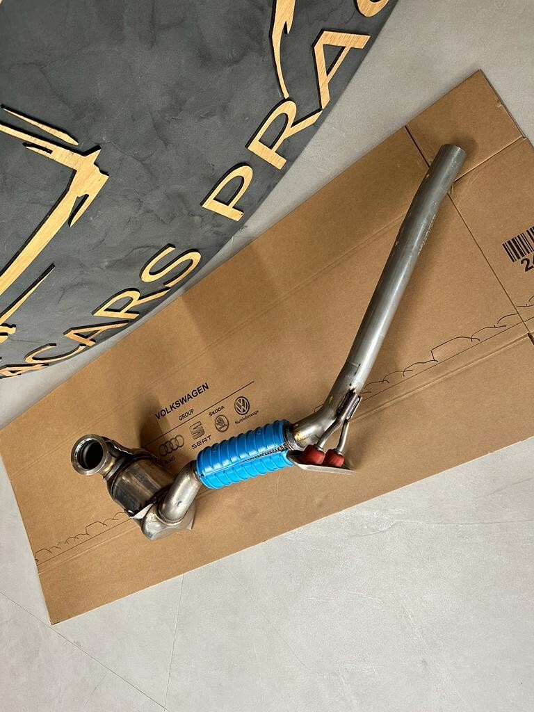 VW KAT Katalysator Abgasanlage Abgasrohr 5Q0131701AG 5Q0253059FL Original VW Neu - Obrázek 10