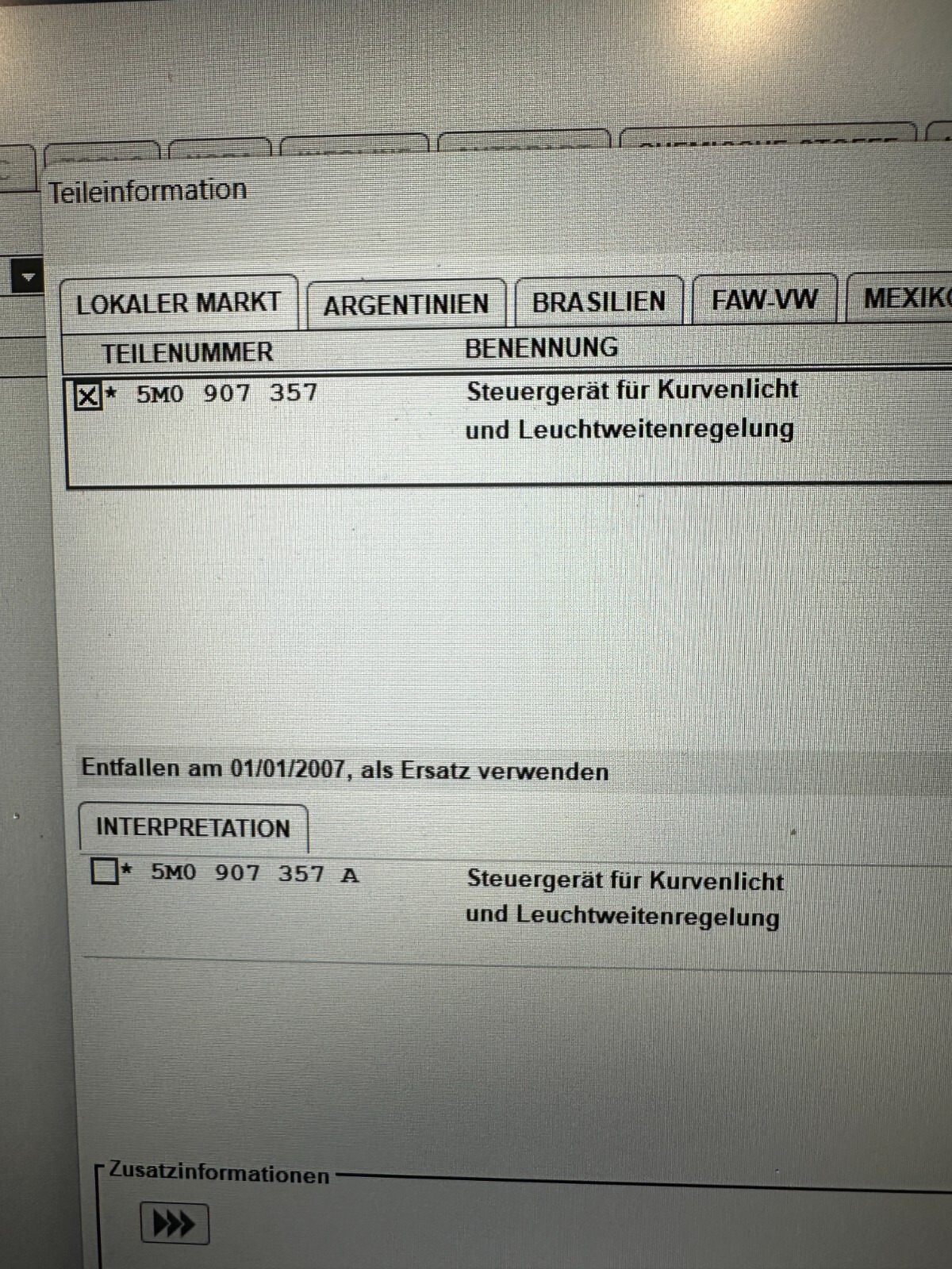 VW PASSAT B8 STEUERGERÄT LEUCHT WEITEN REGULIERUNG AFS UNIT 5M0907357 ORIG! - Obrázek 11