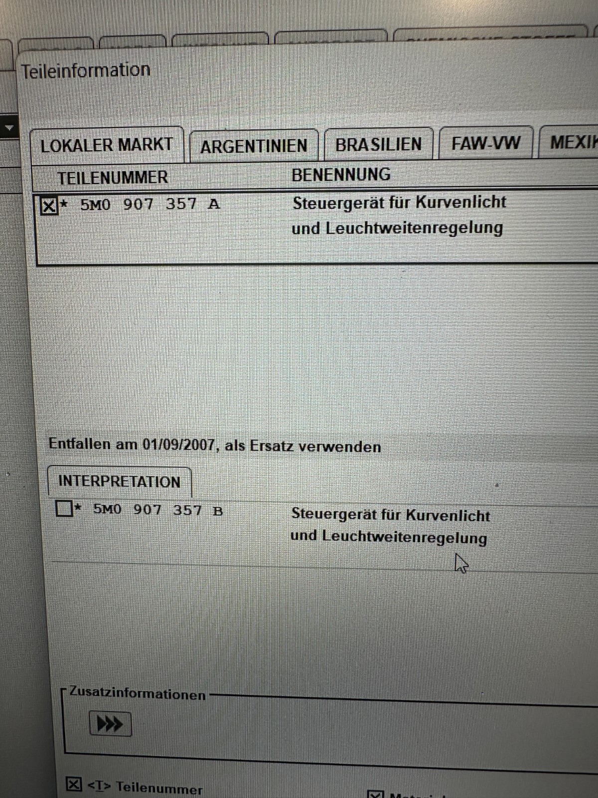 VW PASSAT B8 STEUERGERÄT LEUCHT WEITEN REGULIERUNG AFS UNIT 5M0907357 ORIG! - Obrázek 12