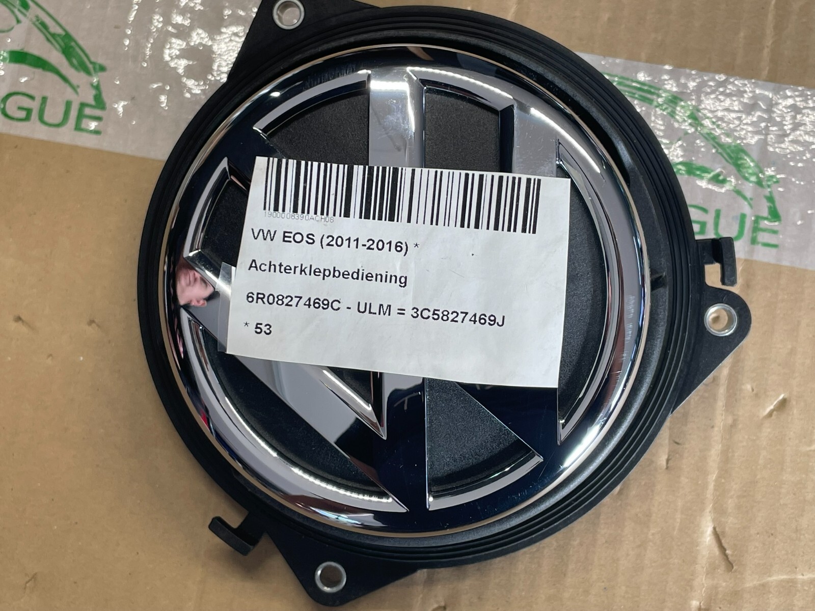 VW PASSAT GOLF EOS HECKKLAPPENGRIFF MIT MIKROSCHALTER LOGO 6R0827469C TEST CAR - Obrázek 8