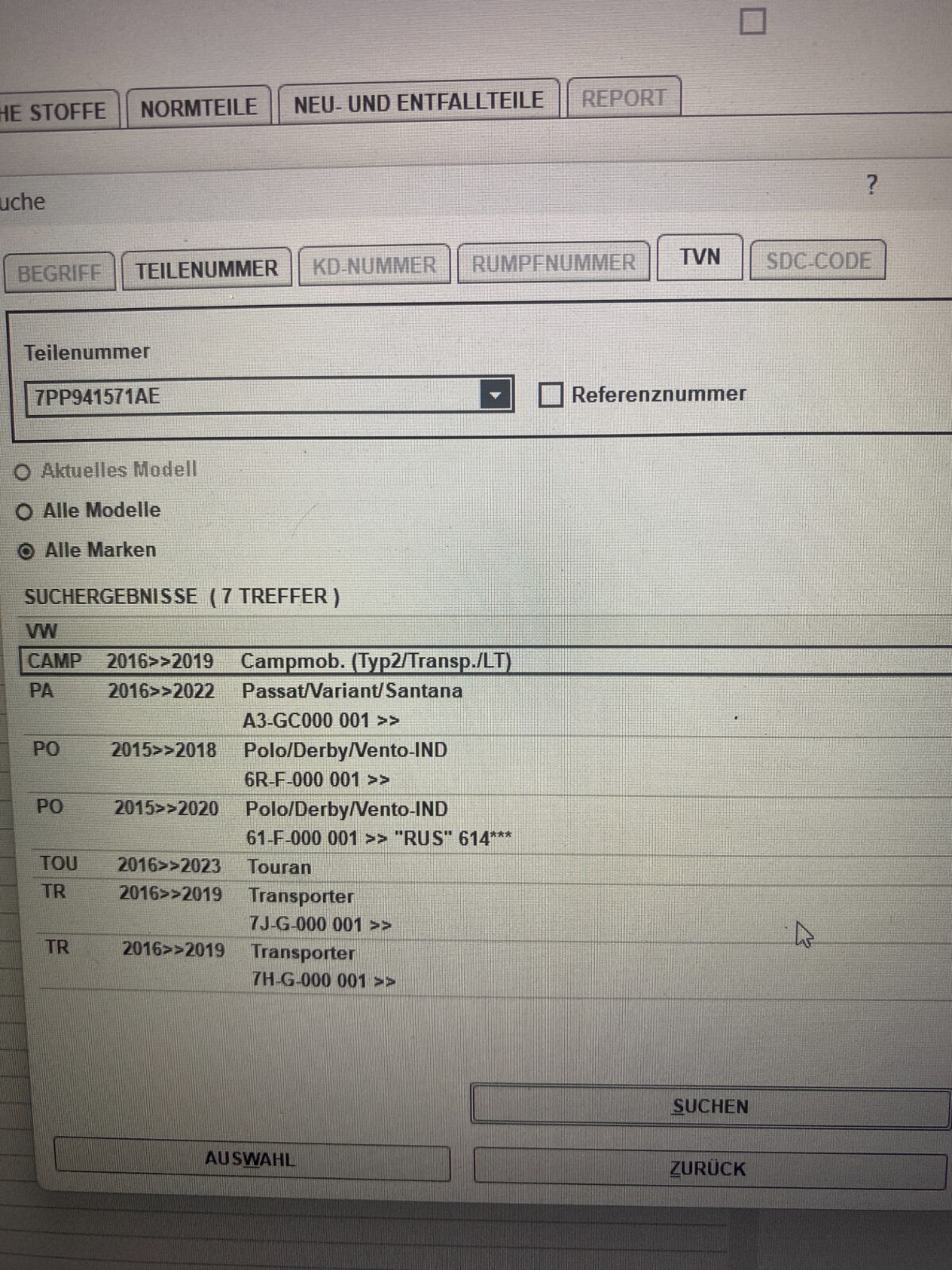 VW PASSAT TOURAN....... SCHEINWERFER STEUERGERÄT 7PP941571AE Orig.VW - Obrázek 9