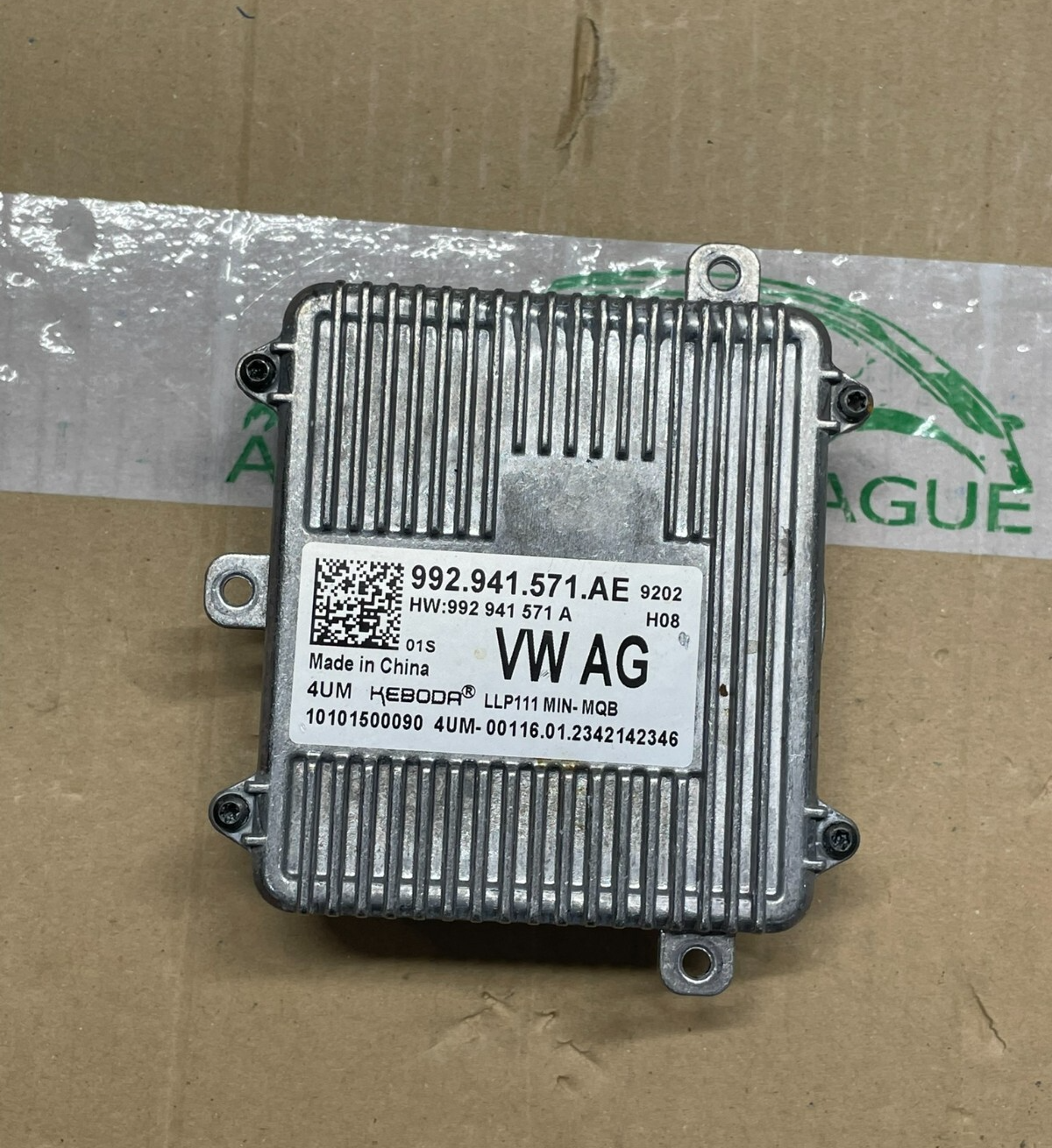 VW SEAT SCHEINWERFER STEUERGERÄT 992941571AE V GANZ NEU SCHEINWERFER DEMONTIERT