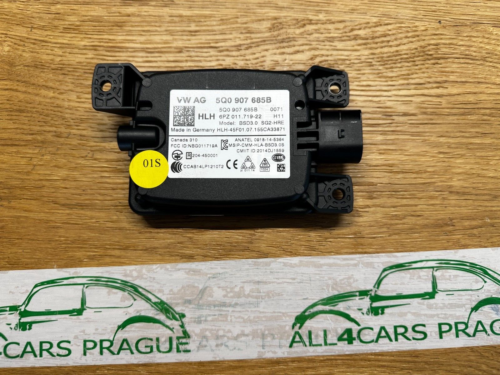 VW SKODA STEUERGERÄT FÜR SPURWECHSLER ASSISTENT 5Q0907685B Fast Neu dem Test Car - Obrázek 7