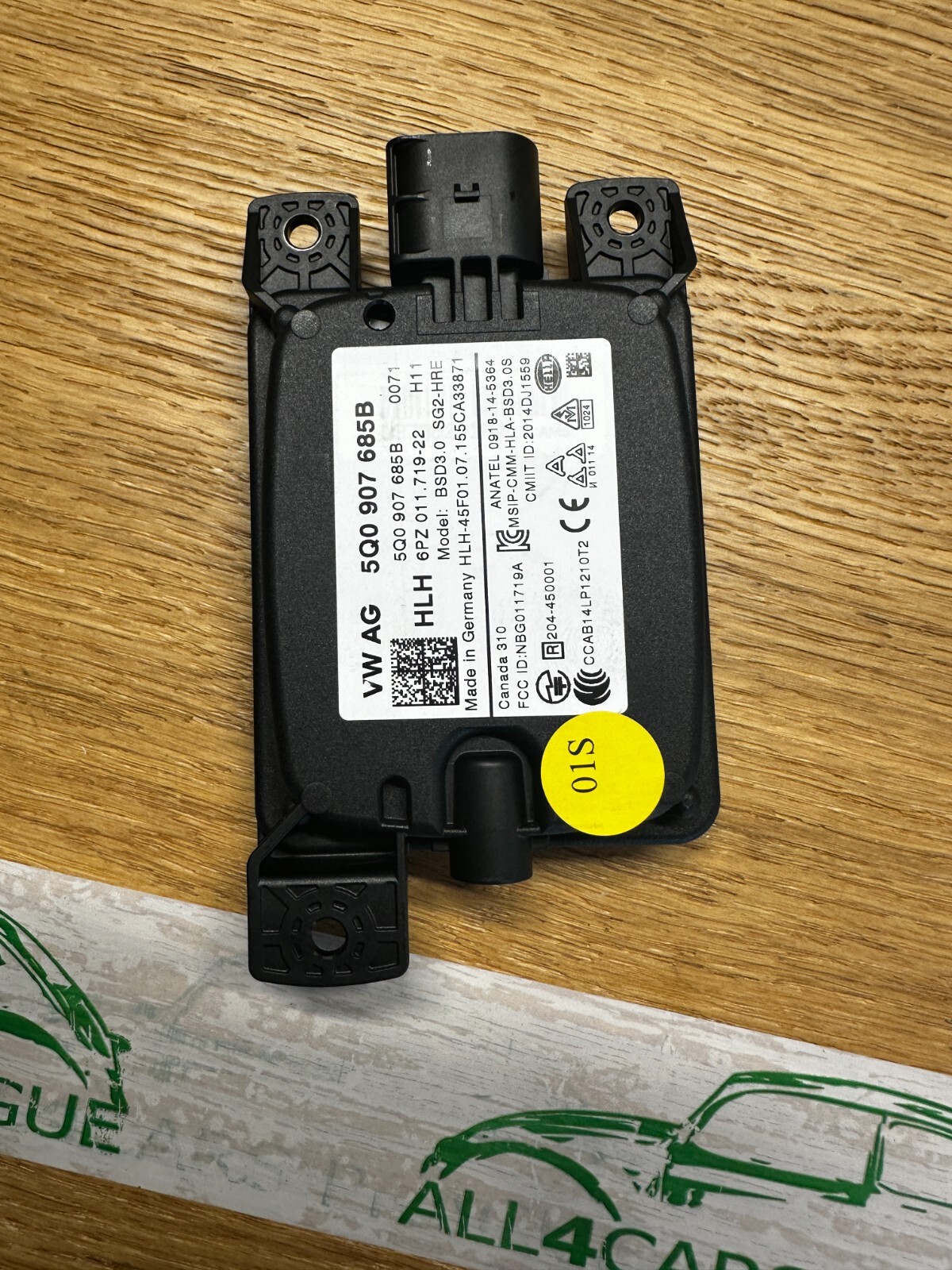 VW SKODA STEUERGERÄT FÜR SPURWECHSLER ASSISTENT 5Q0907685B Fast Neu dem Test Car - Obrázek 9