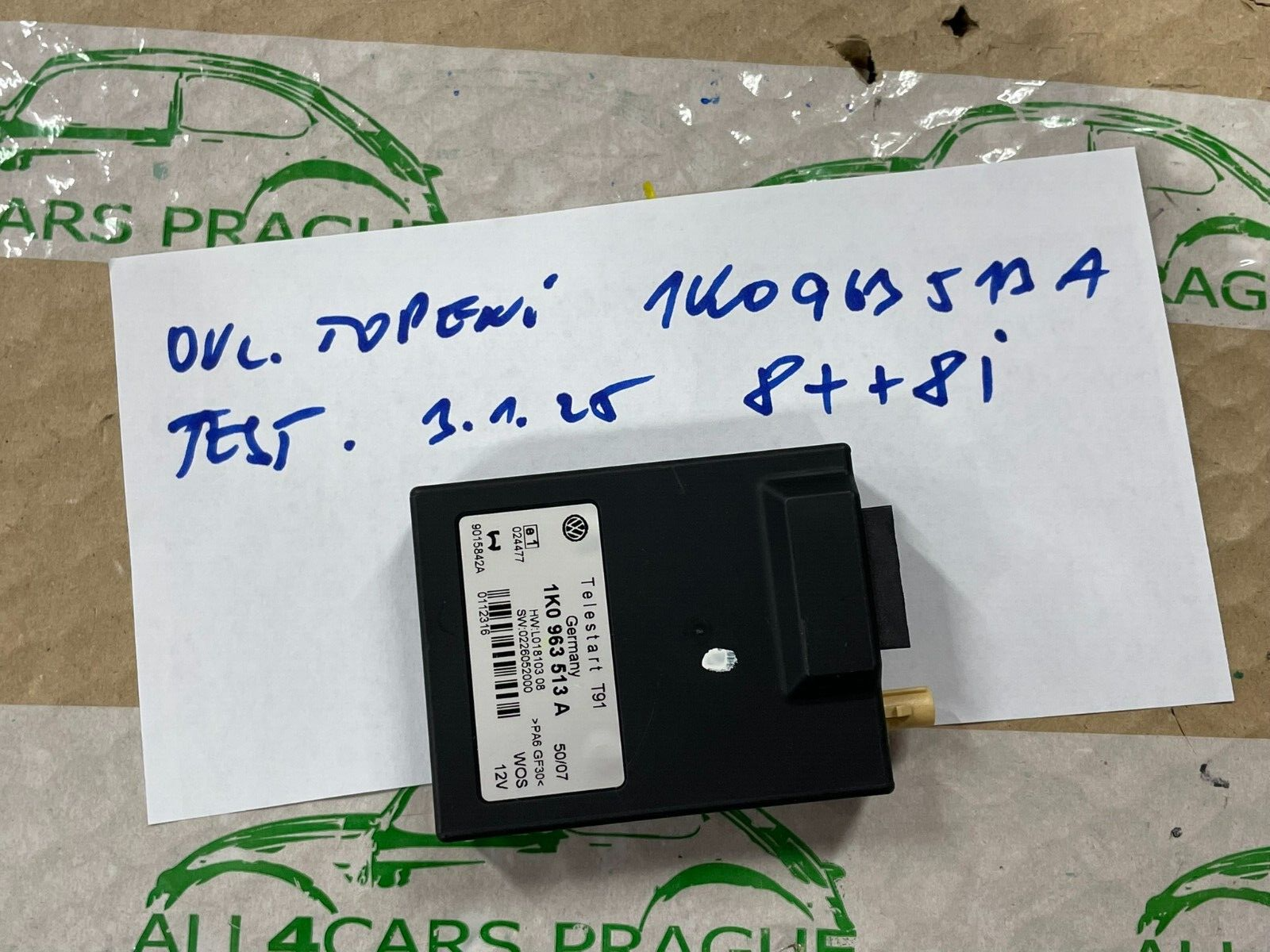 VW STANDHEIZUNG WEBASTO STEUERGERÄT 1K0963513A =7N0963513=7N096351A,B Fast Neu.. - Obrázek 9