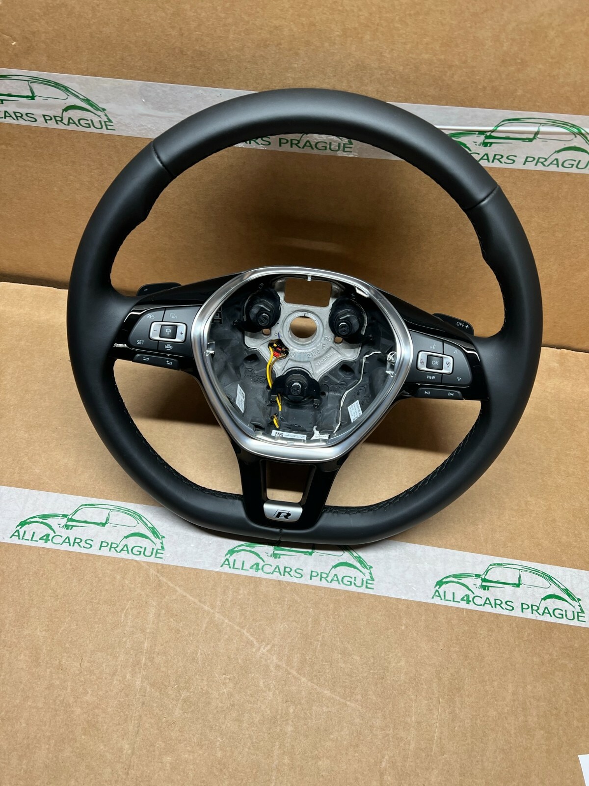 VW TIGUAN GOLF PASSAT SPORT LENKRAD LEDER BEHEIZBAR ZUSTAND 95km 5TA419091AQ ORG - Obrázek 6