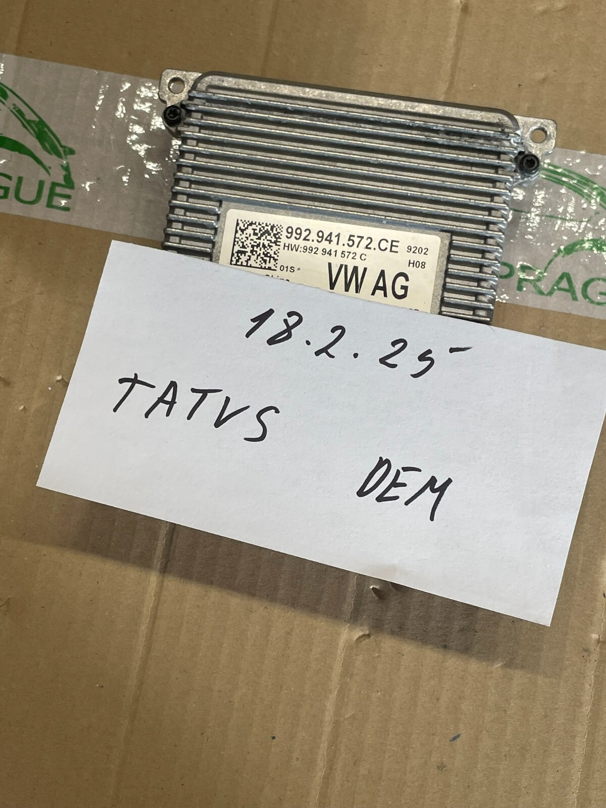 VW TIGUAN ŠKODA KODIAQ SCHEINWERFER STEUERGERÄT 992941572CE FAST NEU D TEST CAR - Obrázek 10