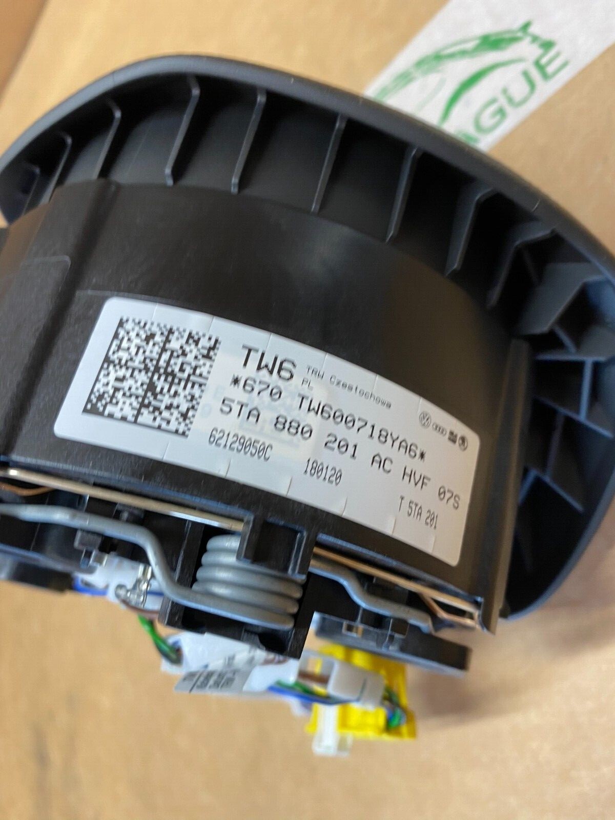 VW TIGUAN,CADDY,TOURAN,T-ROC A.I.R.B.A.G LENKRAD 5TA880201AC ORIGINAL NEU!! - Obrázek 3