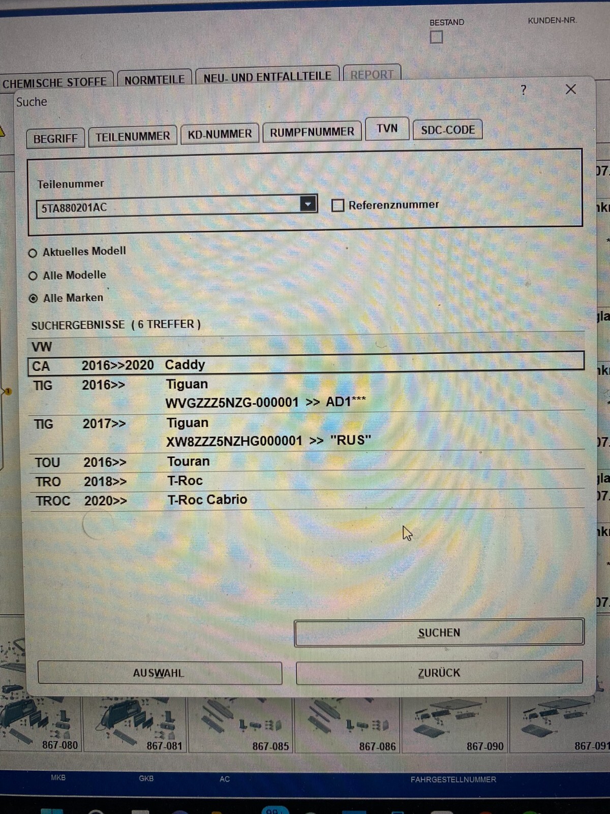 VW TIGUAN,CADDY,TOURAN,T-ROC A.I.R.B.A.G LENKRAD 5TA880201AC ORIGINAL NEU!! - Obrázek 4