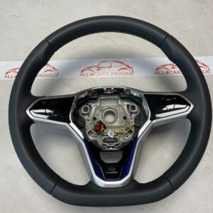 VW TOUAREG LENKRAD SPORT BEHEIZT ABGEFLACHT  "R"  760419089S Fast Neu Km 2500 KM