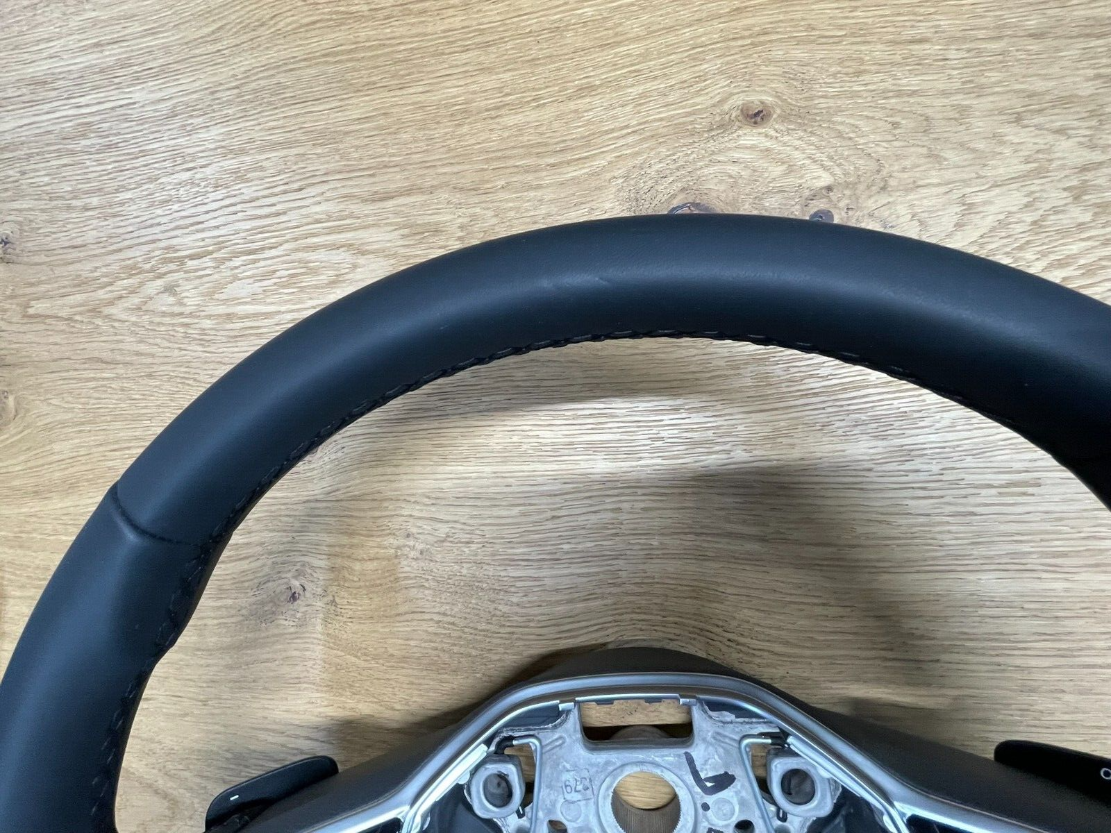 VW TOUAREG MULTIFUNKTIONS LEDER LENKRAD SPORT "R" 760419089Q FAST NEU TEST CAR - Obrázek 18