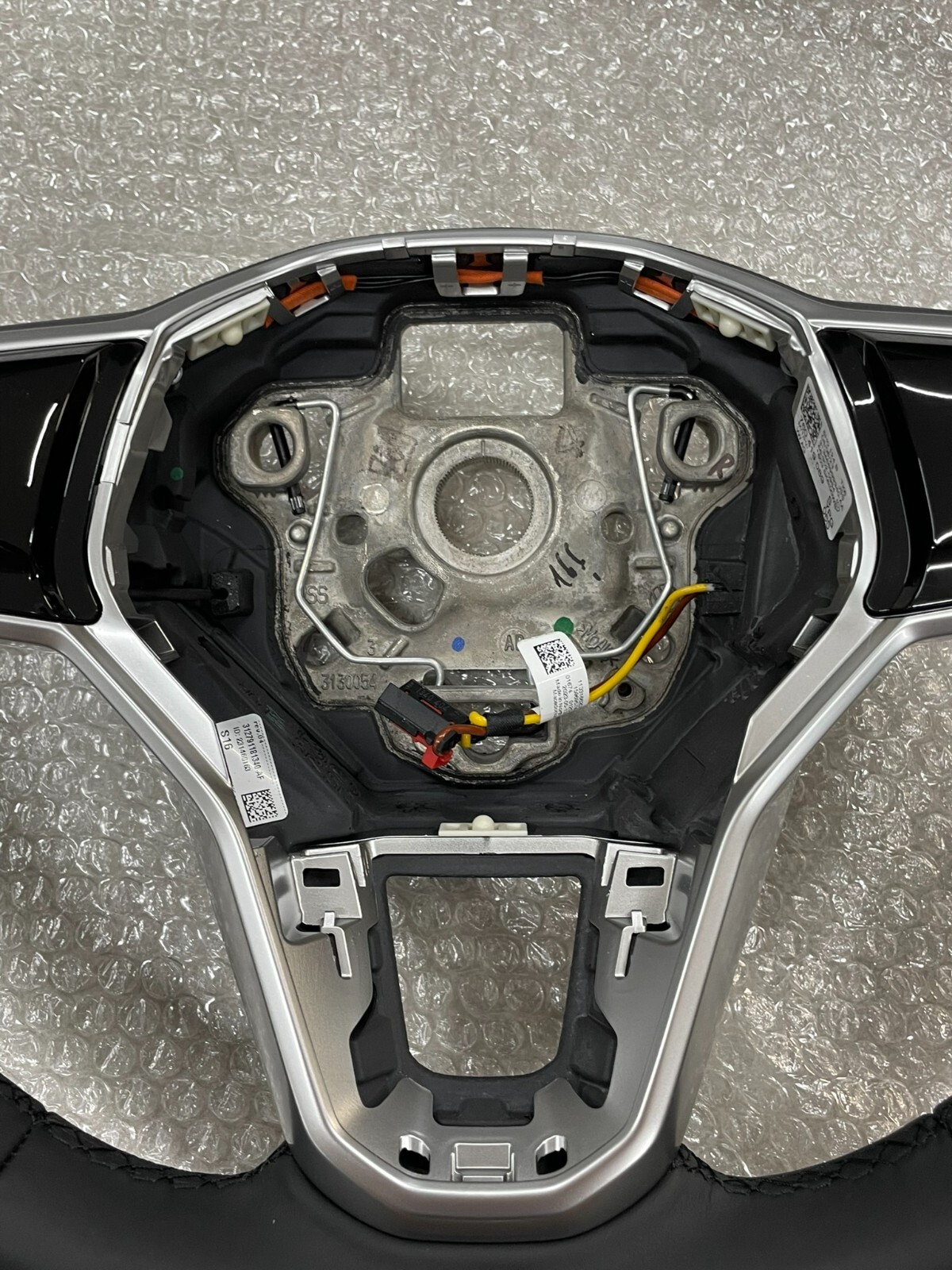 VW TOUAREG MULTIFUNKTIONS SPORT LENKRAD BEHEIZT "R" 760419089S Fast Neu Test Car - Obrázek 14