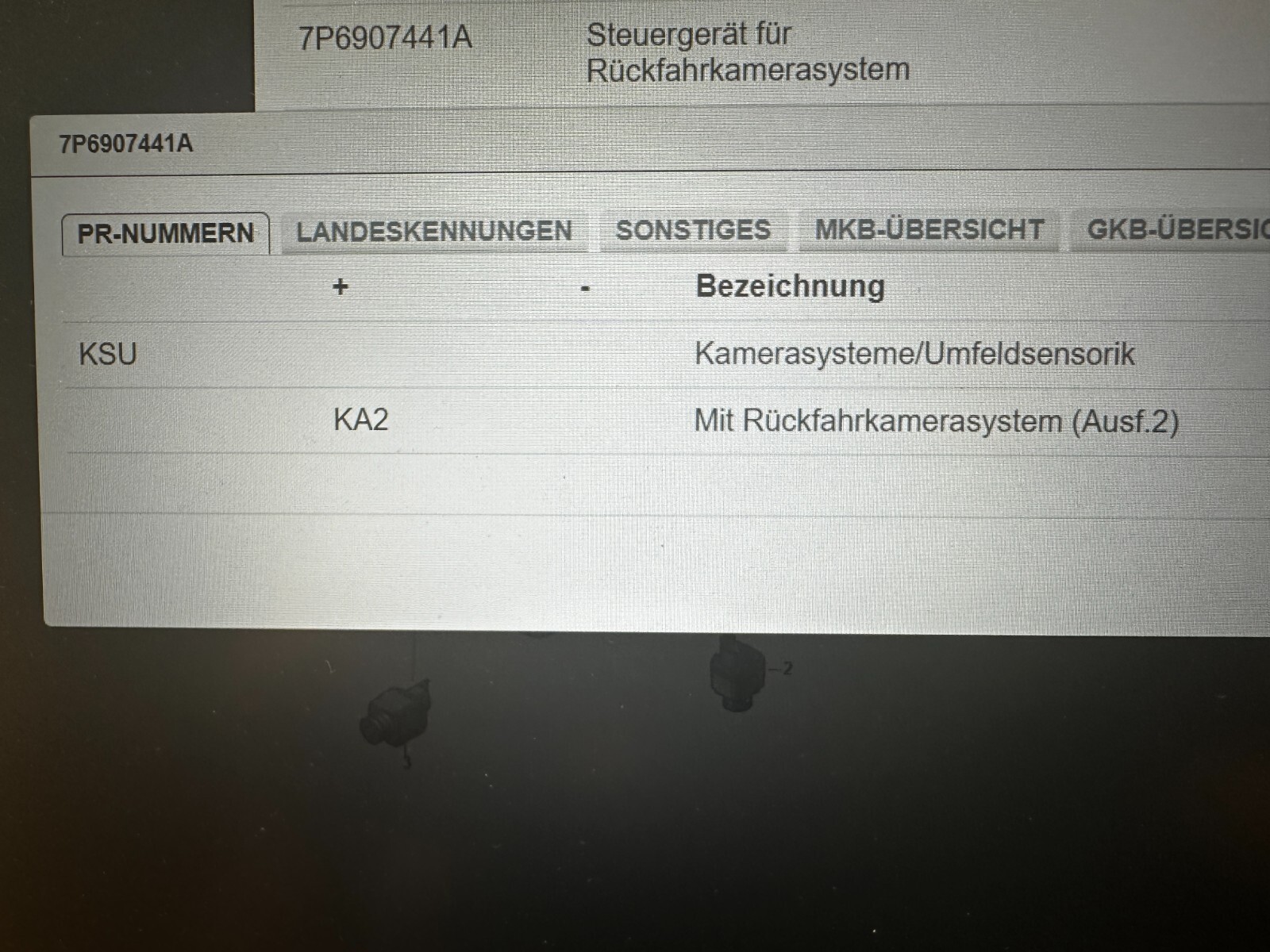 VW TOUAREG STEUERGERÄT RÜCKFAHRKAMERASYSTEM 7P6907441A dem vom test Car-fast Neu - Obrázek 12