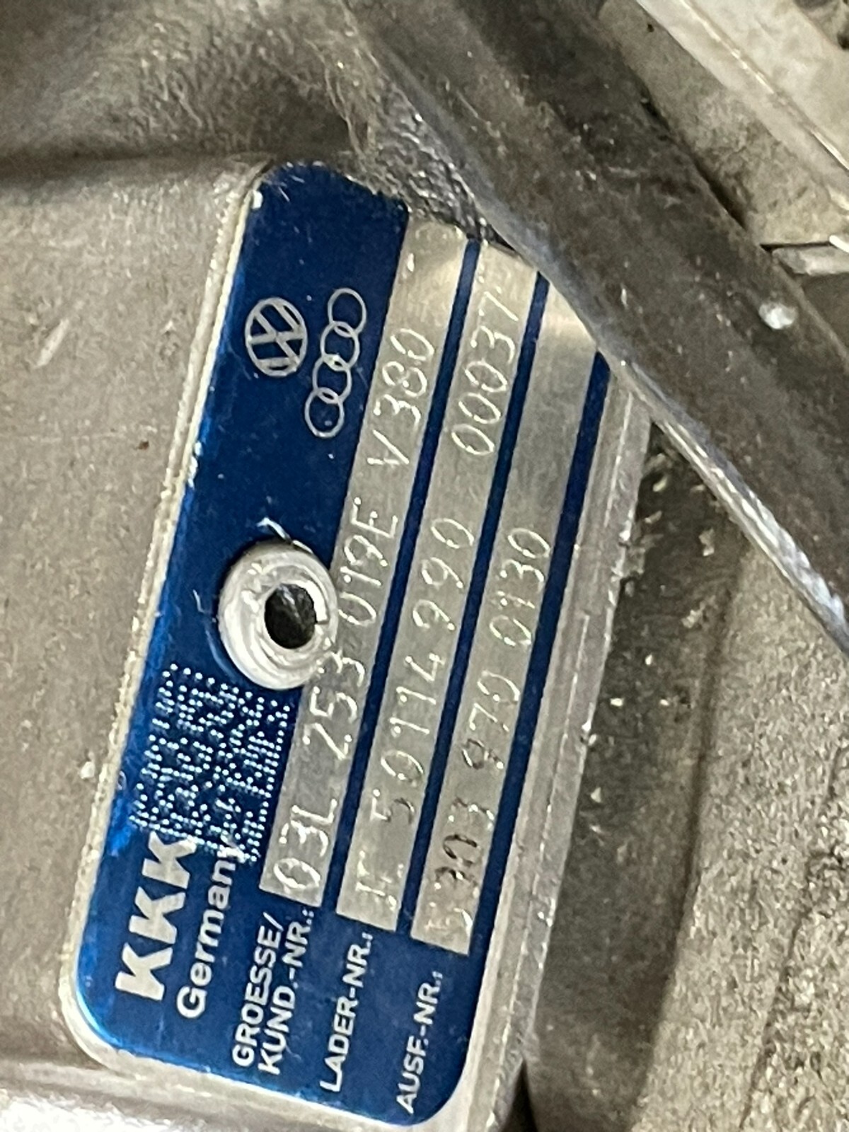 VW TURBOLADER 2.0TDI CBAB CFFB CBDB CBDA CBEA 03L253019E FAST NEU TEST WAGEN... - Obrázek 5