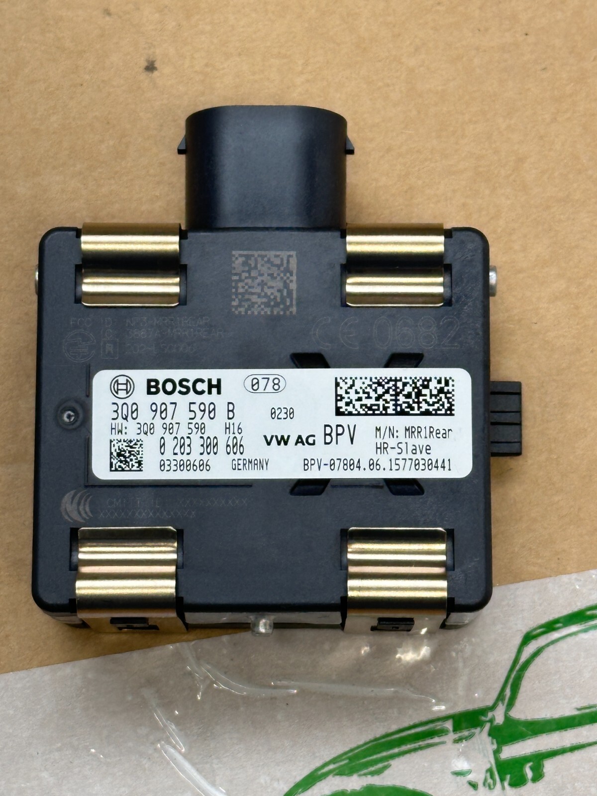 3Q0907590B VW PASSAT-TOURAN STEUERGERÄT SPURWECHSELASSISTENT-FAST NEU TEIL ..... - Obrázek 3