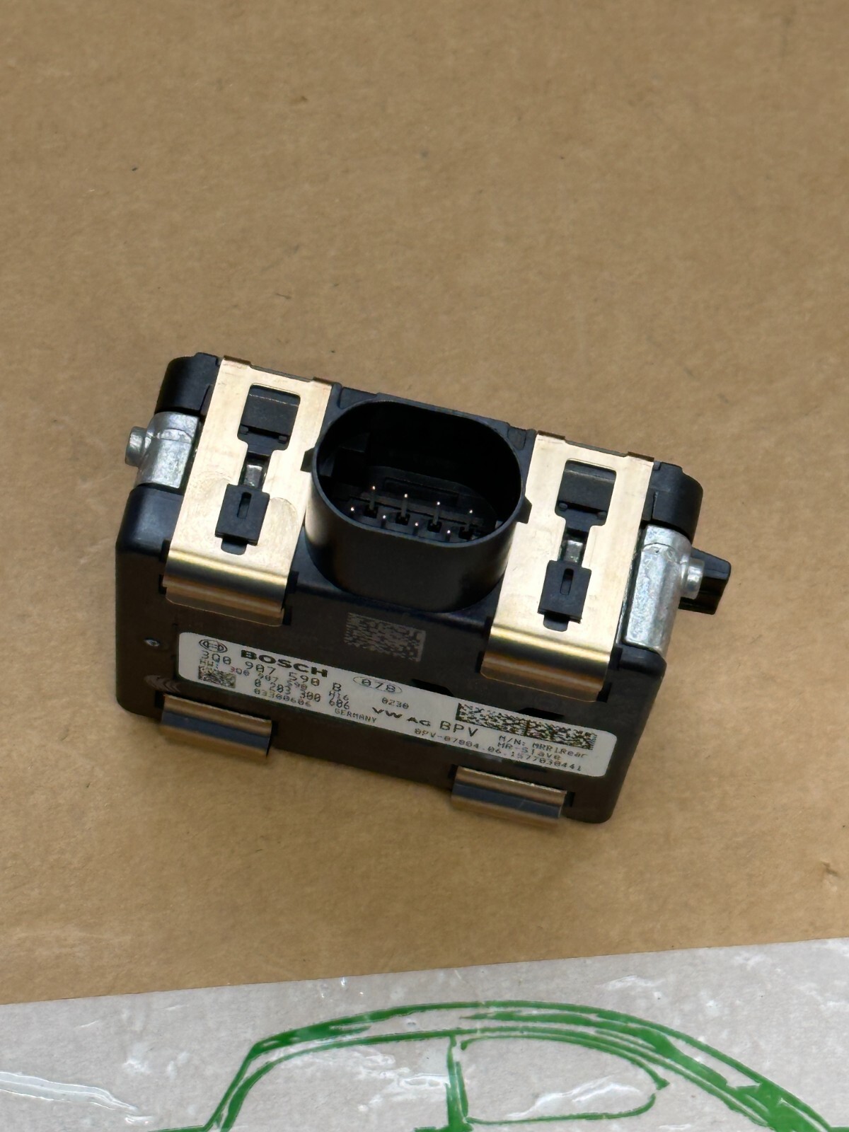 3Q0907590B VW PASSAT-TOURAN STEUERGERÄT SPURWECHSELASSISTENT-FAST NEU TEIL ..... - Obrázek 10