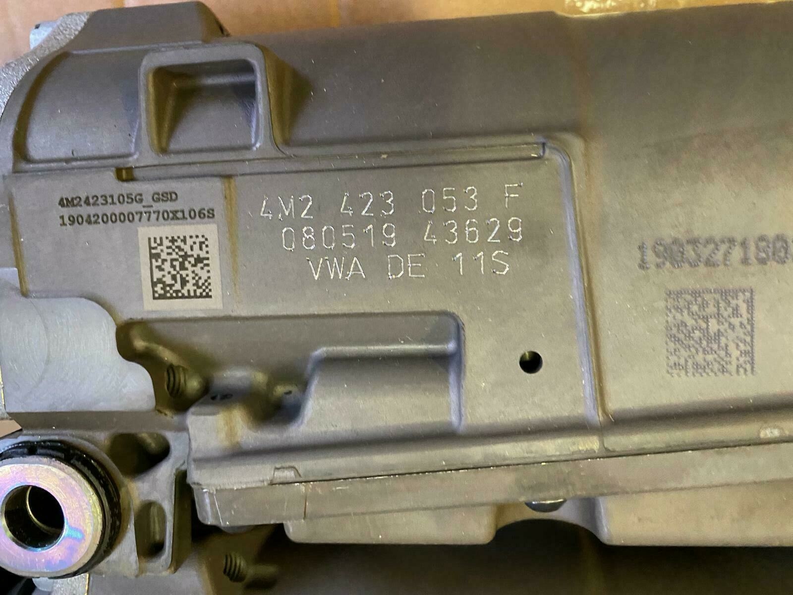 4N2423053F STEERING GEAR RACK LENKGETRIEBE RHD AUDI VW PORSCHE 4N2423053F NEW ! - Obrázek 3