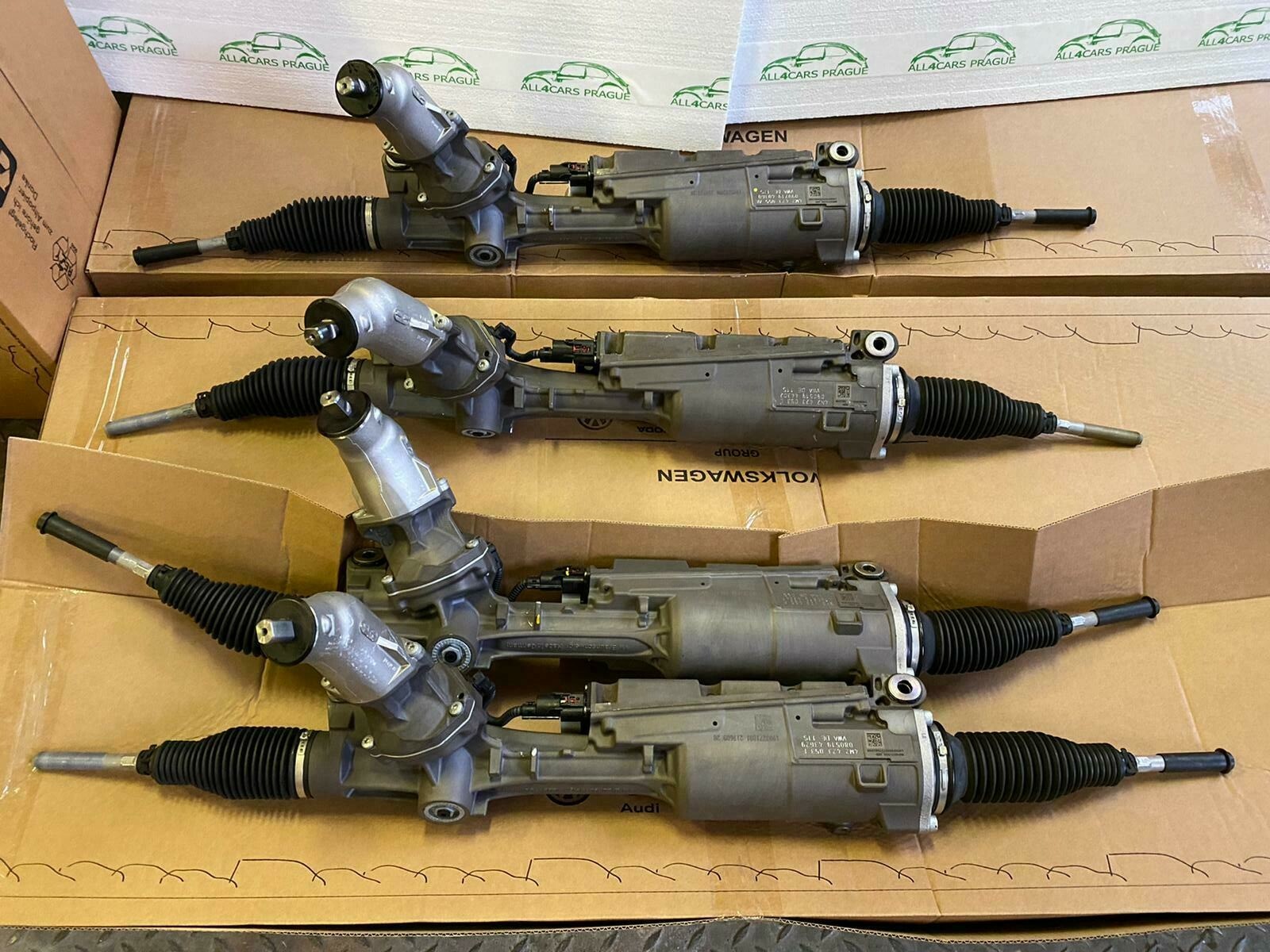 4N2423053F STEERING GEAR RACK LENKGETRIEBE RHD AUDI VW PORSCHE 4N2423053F NEW !