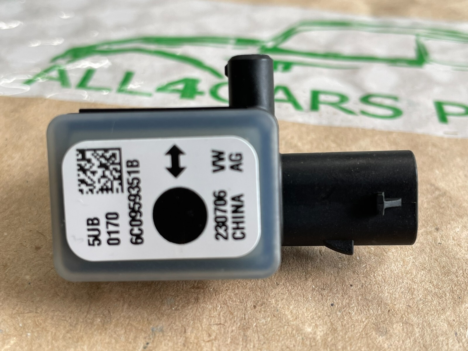 6C0959351B VW SKODA SEAT CRASH BESCHLEUNIGUNGSSENSOR 6C0959351B ORIG NEU - Obrázek 13