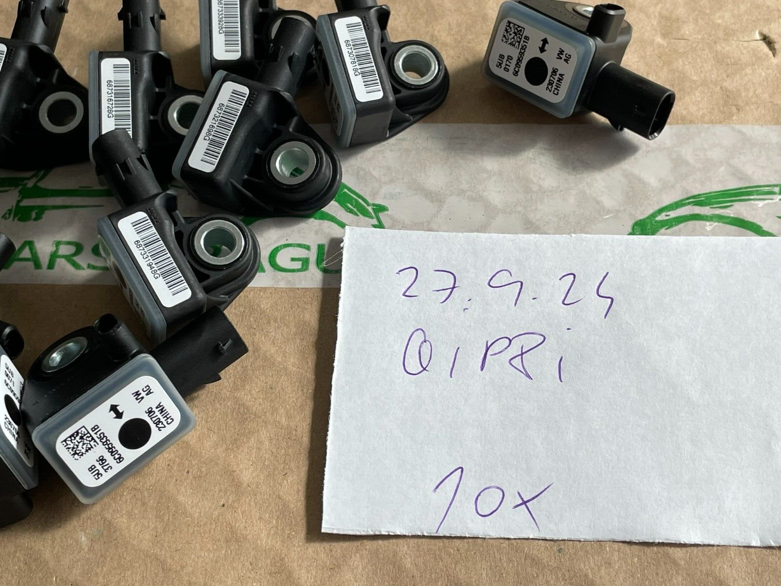 6C0959351B VW SKODA SEAT CRASH BESCHLEUNIGUNGSSENSOR 6C0959351B ORIG NEU - Obrázek 16