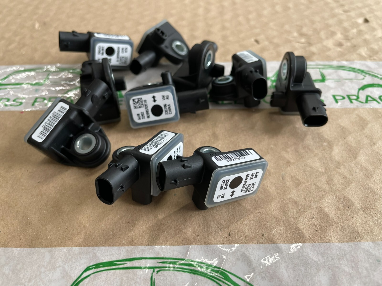 6C0959351B VW SKODA SEAT CRASH BESCHLEUNIGUNGSSENSOR 6C0959351B ORIG NEU - Obrázek 9