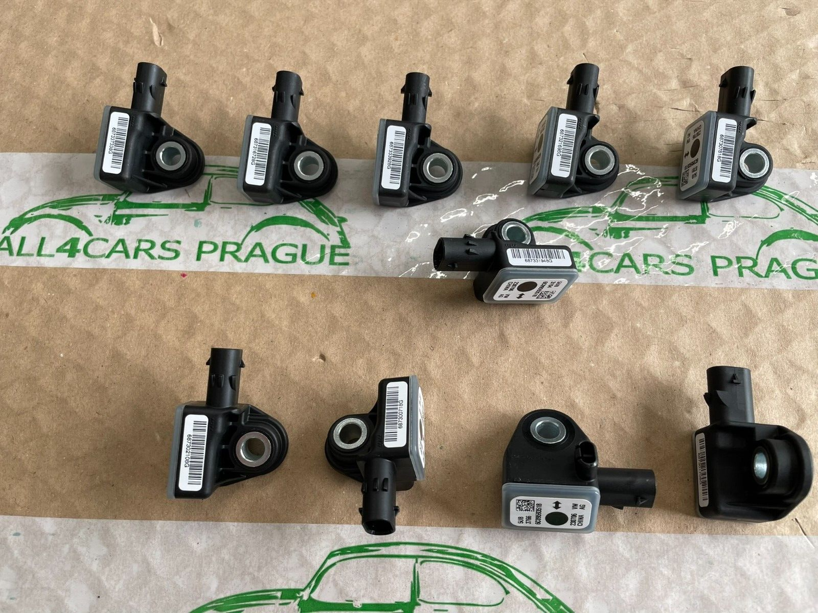 6C0959351B VW SKODA SEAT CRASH BESCHLEUNIGUNGSSENSOR 6C0959351B ORIG NEU