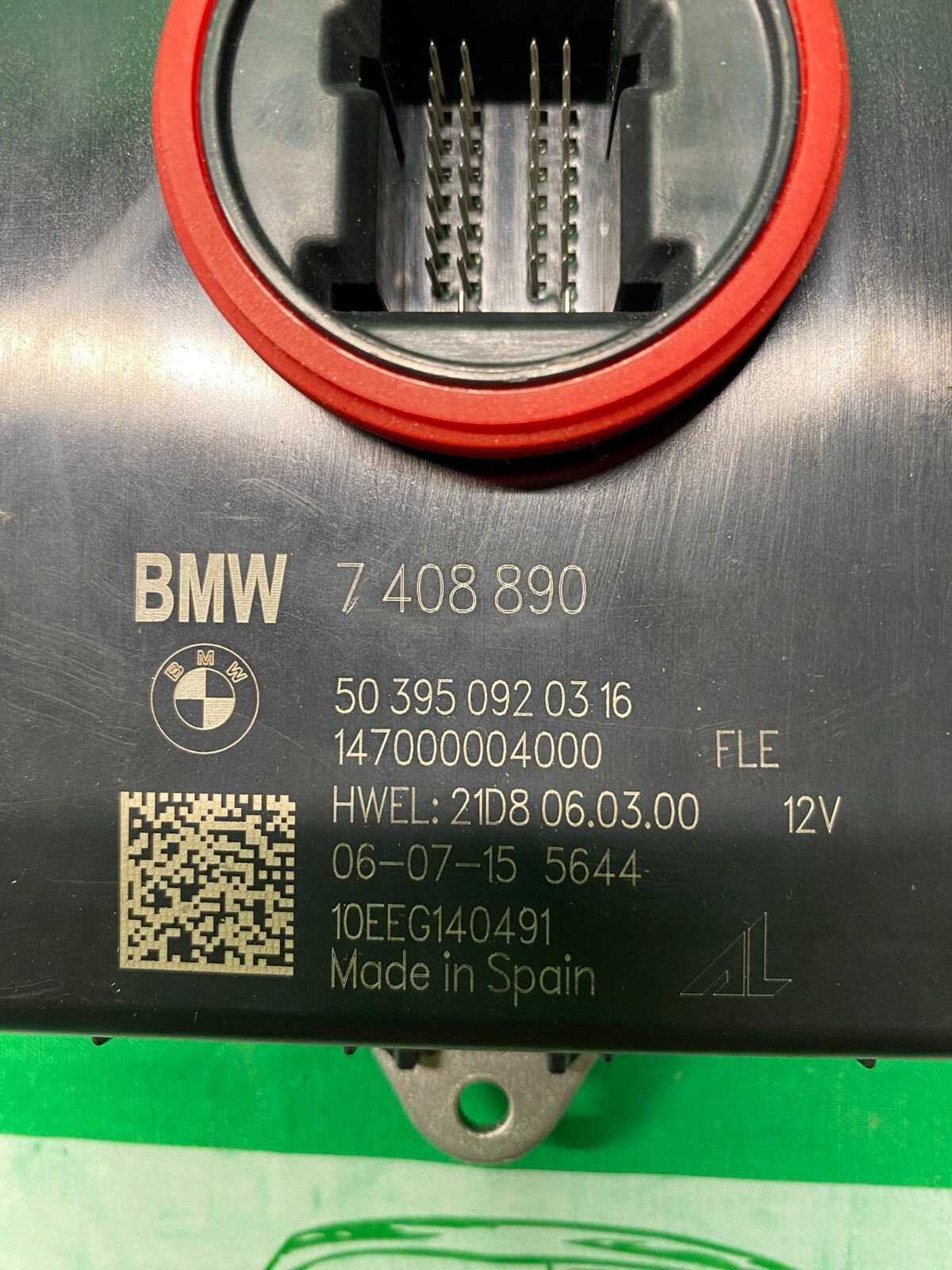 7408890 BMW HEADLIGHTS ECU SCHEINWERFER LED STEUERGERÄT MODUL ECU 7408890 NEU! - Obrázek 4