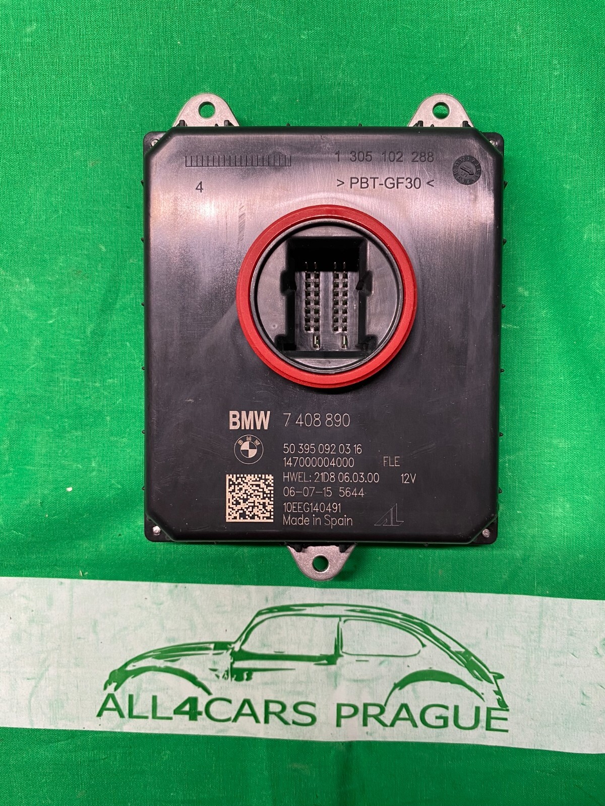 7408890 BMW HEADLIGHTS ECU SCHEINWERFER LED STEUERGERÄT MODUL ECU 7408890 NEU!