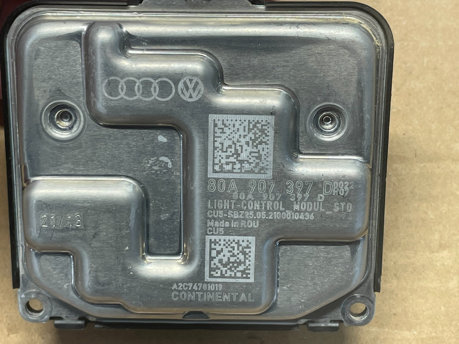 80A907397D AUDI VW SCHEINWERFER STEUERGERÄT CONTINENTAL 80A907397D ORIG. NEU! - Obrázek 18