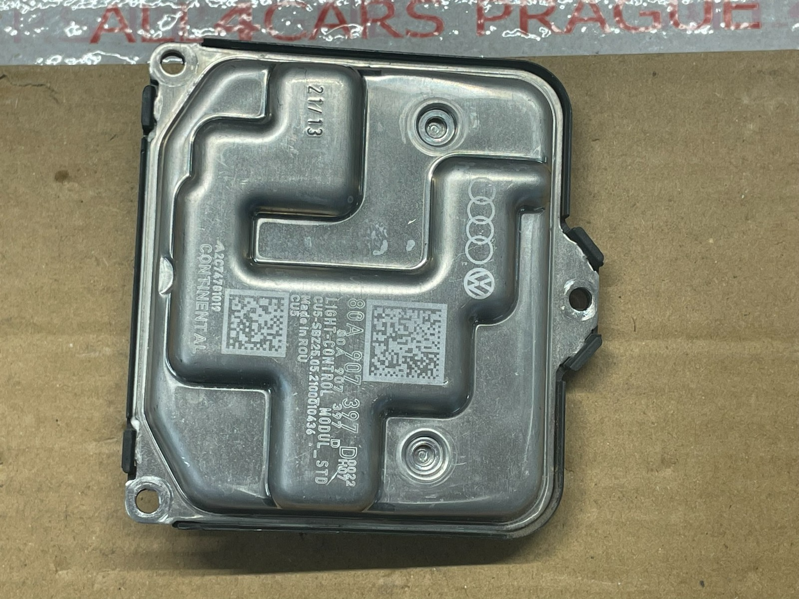 80A907397D AUDI VW SCHEINWERFER STEUERGERÄT CONTINENTAL 80A907397D ORIG. NEU! - Obrázek 10