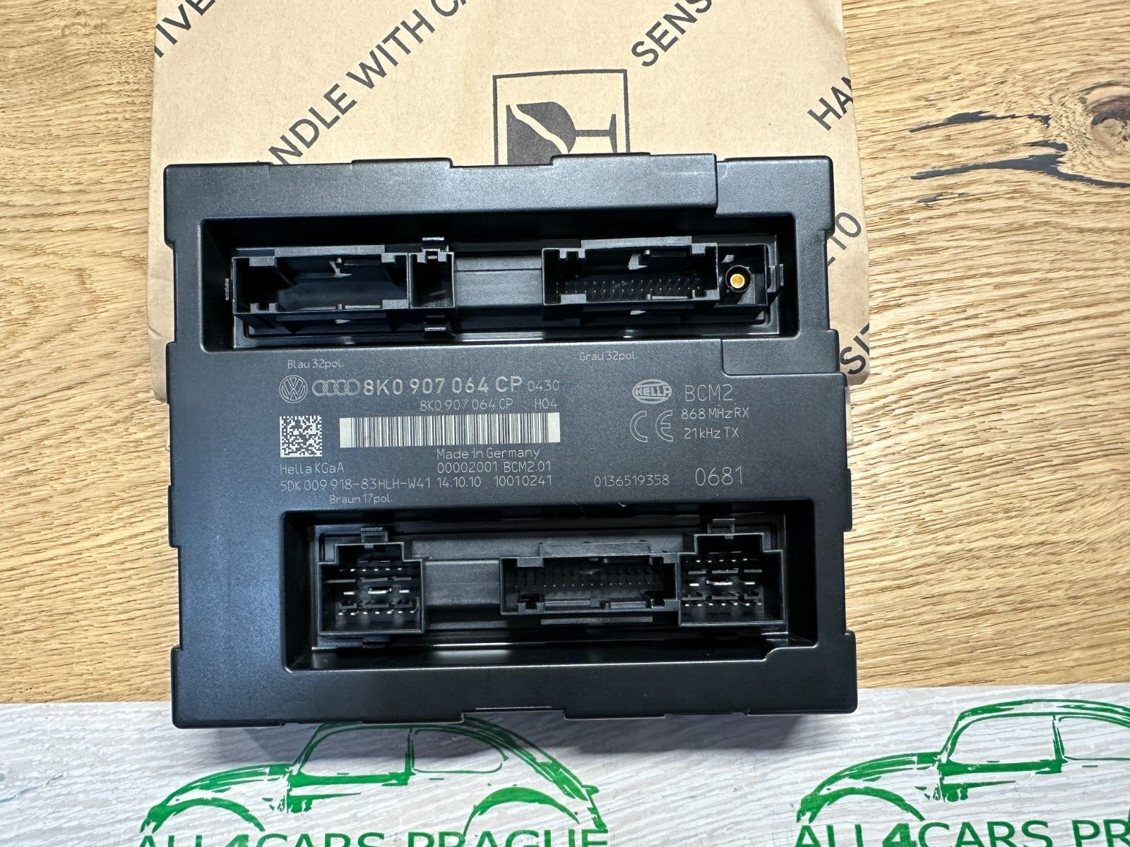 8K0 907 064 CP AUDI A4,A5,RS5,Q5 KOMFORTSTEUERGERÄT BCM 8K0907064CP TEST WAGEN - Obrázek 8