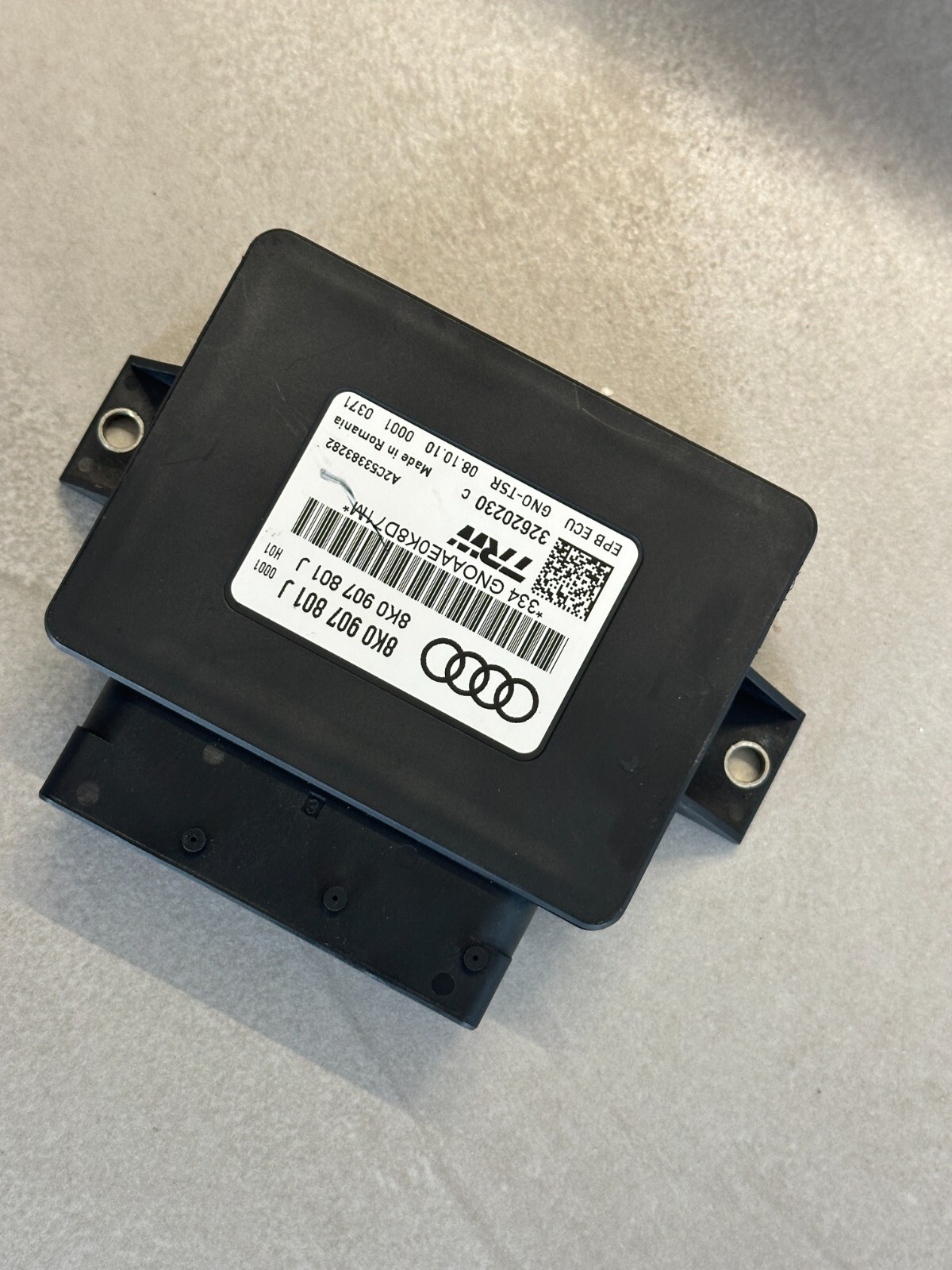 8K0907801J AUDI A5 A4 Q5 STEUERGERÄT ELEKTROMECHANISCHE FESTSTELLBREMSE Fast Neu - Obrázek 10