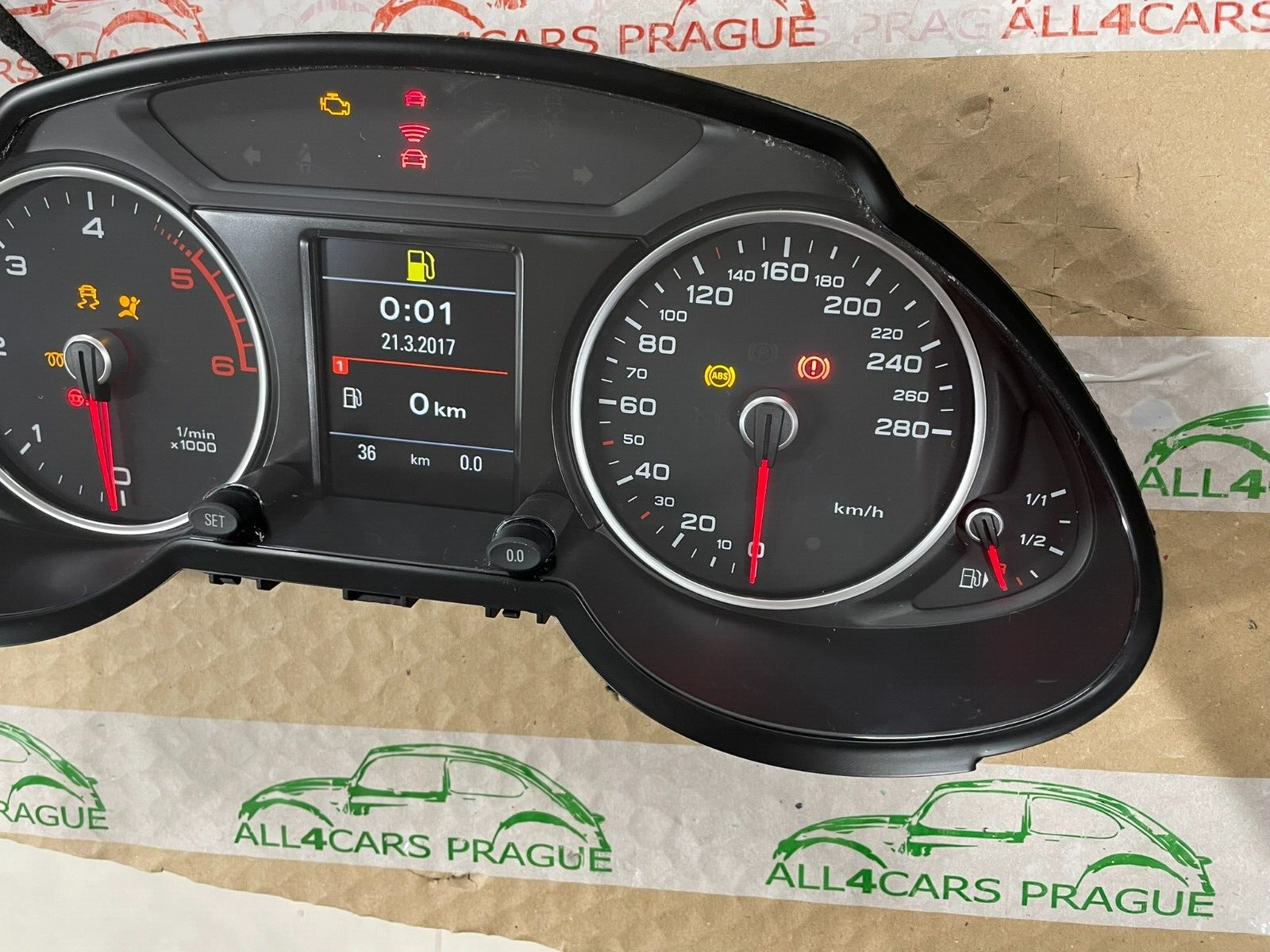 8R0920930B AUDI Q5 TACHO KOMBIINSTRUMENT 8R0920930B FAST NEU VOM TEST WAGEN 36KM - Obrázek 12