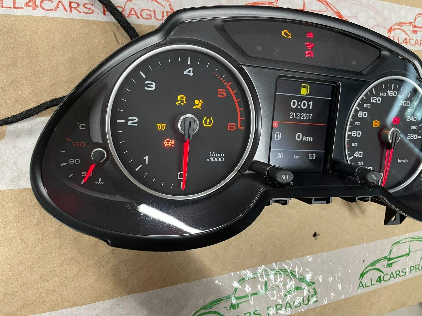 8R0920930B AUDI Q5 TACHO KOMBIINSTRUMENT 8R0920930B FAST NEU VOM TEST WAGEN 36KM - Obrázek 13